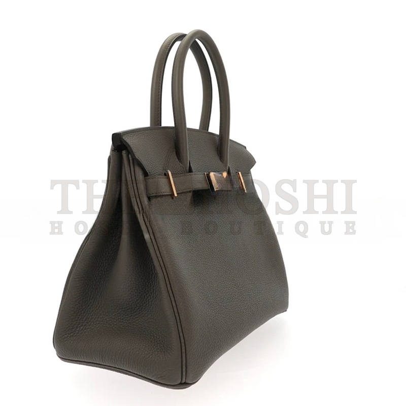 H**me5 BIRKIN 30 VERT DE GRIS TOGO GOLD HARDWARE (30*23*15cm) Master Quality